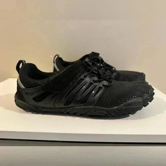 WHITIN Barefoot & Minimalist Shoe | Zero Drop Sole | Trail Runner Black Size 10 - Picture 5 of 6